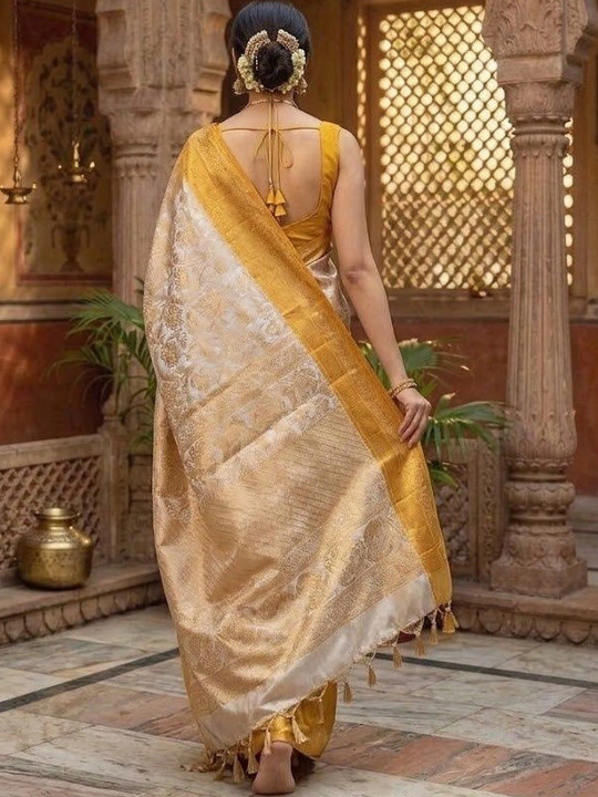 Dinesh Ethnic Traditional Wear Woven Design Zari Art Silk Banarasi Saree