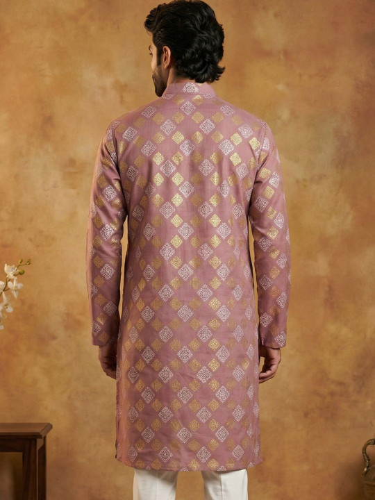 Jompers Men Floral Printed Floral Kurta