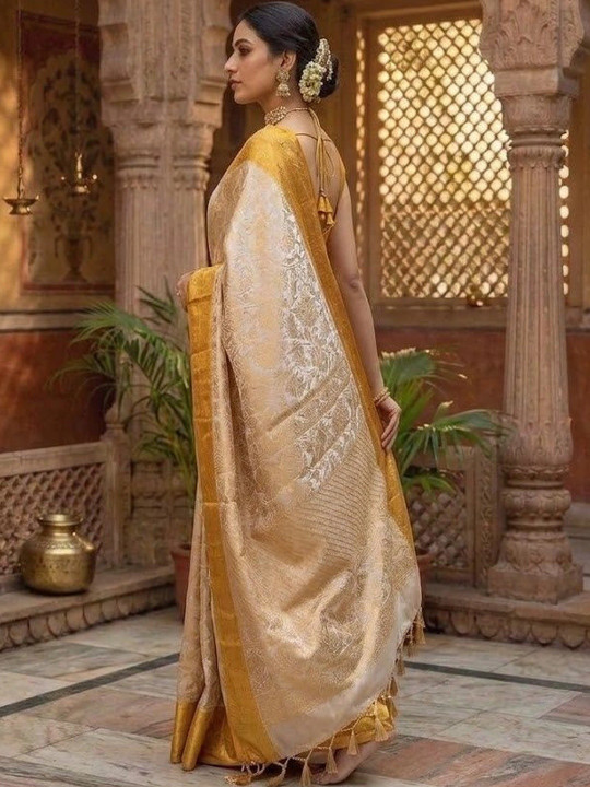 Dinesh Ethnic Traditional Wear Woven Design Zari Art Silk Banarasi Saree